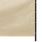 vidaXL - Balkonscherm - 140x240 - cm - oxford - stof - beige