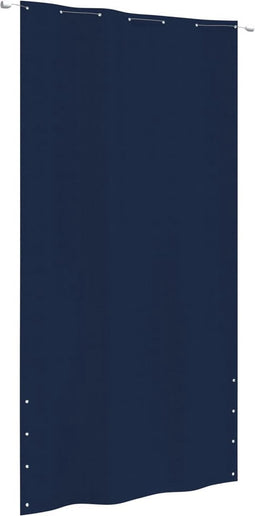 vidaXL - Balkonscherm - 140x240 - cm - oxford - stof - blauw