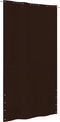 vidaXL - Balkonscherm - 140x240 - cm - oxford - stof - bruin