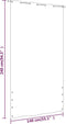 vidaXL - Balkonscherm - 140x240 - cm - oxford - stof - donkergroen