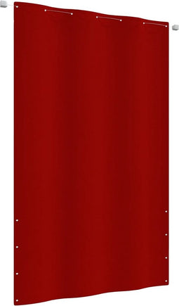 vidaXL - Balkonscherm - 140x240 - cm - oxford - stof - rood
