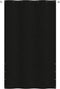 vidaXL - Balkonscherm - 140x240 - cm - oxford - stof - zwart