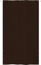 vidaXL - Balkonscherm - 160x240 - cm - oxford - stof - bruin