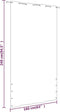 vidaXL - Balkonscherm - 160x240 - cm - oxford - stof - bruin