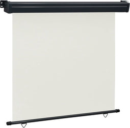 vidaXL - Balkonscherm - 165x250 - cm - crèmekleurig