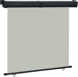 vidaXL - Balkonscherm - 175x250 - cm - grijs