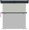 vidaXL - Balkonscherm - 175x250 - cm - grijs