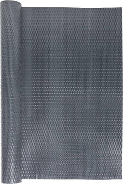 vidaXL - Balkonscherm - 400x80 - cm - poly - rattan - antracietkleurig