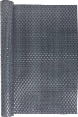 vidaXL - Balkonscherm - 600x90 - cm - poly - rattan - antracietkleurig