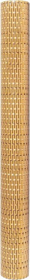 vidaXL - Balkonscherm - 600x90 - cm - poly - rattan - lichtbruin