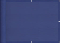 vidaXL - Balkonscherm - 75x1000 - cm - 100% - oxford - polyester - blauw
