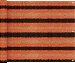 vidaXL - Balkonscherm - 75x400 - cm - HDPE - meerkleurig