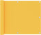 vidaXL - Balkonscherm - 75x400 - cm - oxford - stof - geel