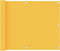 vidaXL - Balkonscherm - 75x400 - cm - oxford - stof - geel