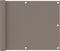 vidaXL - Balkonscherm - 75x400 - cm - oxford - stof - taupe