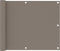 vidaXL - Balkonscherm - 75x400 - cm - oxford - stof - taupe
