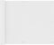 vidaXL - Balkonscherm - 75x400 - cm - oxford - stof - wit
