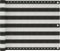 vidaXL - Balkonscherm - 75x500 - cm - HDPE - antracietkleurig - en - wit