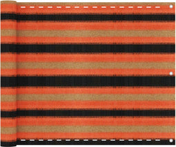 vidaXL - Balkonscherm - 75x500 - cm - HDPE - meerkleurig