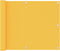 vidaXL - Balkonscherm - 75x500 - cm - oxford - stof - geel