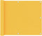 vidaXL - Balkonscherm - 75x500 - cm - oxford - stof - geel