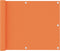 vidaXL - Balkonscherm - 75x500 - cm - oxford - stof - oranje