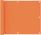 vidaXL - Balkonscherm - 75x500 - cm - oxford - stof - oranje