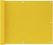 vidaXL - Balkonscherm - 75x600 - cm - HDPE - geel