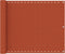 vidaXL - Balkonscherm - 75x600 - cm - HDPE - oranje
