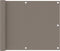 vidaXL - Balkonscherm - 75x600 - cm - oxford - stof - taupe