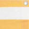 vidaXL - Balkonscherm - 75x600 - cm - oxford - stof - wit - en - geel