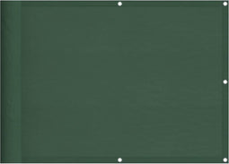 vidaXL - Balkonscherm - 75x800 - cm - 100% - oxford - polyester - donkergroen