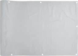 vidaXL - Balkonscherm - 800x120 - cm - PVC - grijs