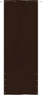 vidaXL - Balkonscherm - 80x240 - cm - oxford - stof - bruin