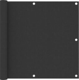 vidaXL - Balkonscherm - 90x300 - cm - oxford - stof - antraciet