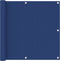 vidaXL - Balkonscherm - 90x300 - cm - oxford - stof - blauw