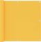 vidaXL - Balkonscherm - 90x300 - cm - oxford - stof - geel