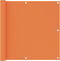 vidaXL - Balkonscherm - 90x300 - cm - oxford - stof - oranje