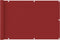 vidaXL - Balkonscherm - 90x400 - cm - HDPE - rood