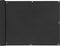 vidaXL - Balkonscherm - 90x400 - cm - oxford - stof - antraciet