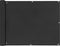 vidaXL - Balkonscherm - 90x400 - cm - oxford - stof - antraciet