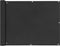 vidaXL - Balkonscherm - 90x400 - cm - oxford - stof - antraciet