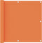 vidaXL - Balkonscherm - 90x500 - cm - oxford - stof - oranje
