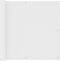 vidaXL - Balkonscherm - 90x500 - cm - oxford - stof - wit