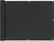 vidaXL - Balkonscherm - 90x600 - cm - oxford - stof - antraciet