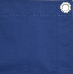 vidaXL - Balkonscherm - 90x600 - cm - oxford - stof - blauw