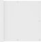 vidaXL - Balkonscherm - 90x600 - cm - oxford - stof - wit