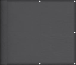 vidaXL - Balkonscherm - 90x700 - cm - 100% - oxford - polyester - antracietkleurig