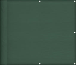 vidaXL - Balkonscherm - 90x700 - cm - 100% - oxford - polyester - donkergroen