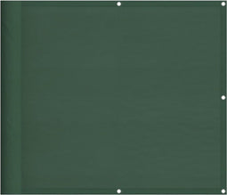 vidaXL - Balkonscherm - 90x800 - cm - 100% - oxford - polyester - donkergroen